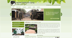 Desktop Screenshot of hotelelephantcamp.com